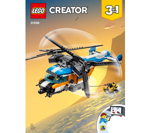 LEGO Twin-Rotor Helicopter Set 31096 Instructions