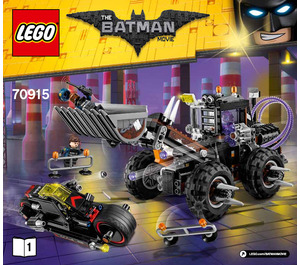 LEGO Two-Face Double Demolition 70915 Instruktioner