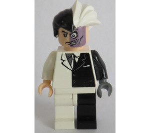 LEGO Two-Tvář s Bílá Boky Minifigurka