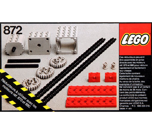 LEGO Two Gear Blocks Set 872