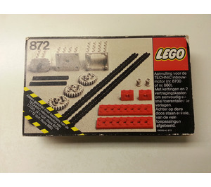 LEGO Twee Tandwiel Blocks 872 Packaging