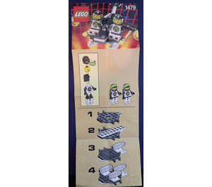 LEGO Two-Pilot Craft 1479 Ohjeet