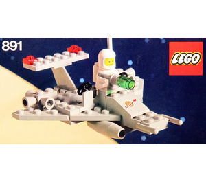 LEGO Zwei Seater Raum Scooter 891