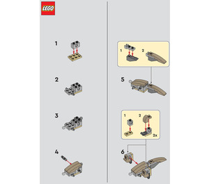 LEGO Tyrannosaurus Rex Set 122218 Instructions