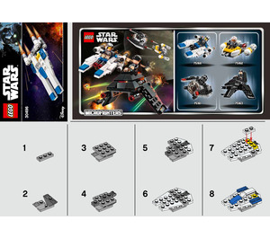 LEGO U-wing Fighter 30496 Instructies