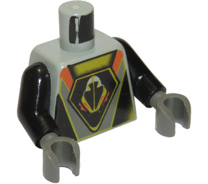 LEGO UFO Alien Gray Torso (973)