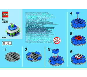 LEGO UFO Set 40129 Instructions