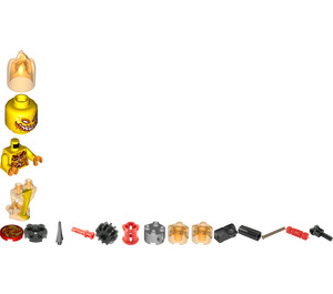 LEGO Ultimate Flama met Rugzak minifiguur