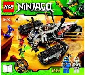 LEGO Ultra Sonic Raider 9449 Anweisungen