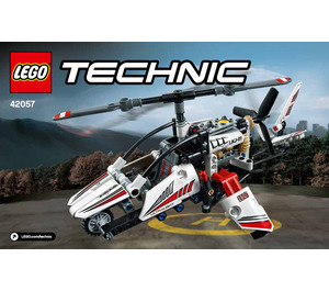 LEGO Ultralight Helicopter 42057 Instructions
