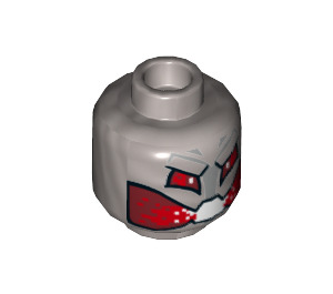 LEGO Ultron Head (Recessed Solid Stud) (3626 / 25956)