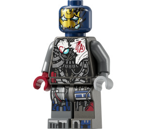 LEGO Ultron MK1 med Dark Blå Huvud Minifigur