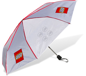 LEGO Umbrella - Wit met logo en Studs (852988)