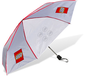 LEGO Umbrella - White with Logo and Studs (852988)