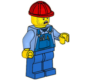 LEGO Uncle Zhang Minifigure