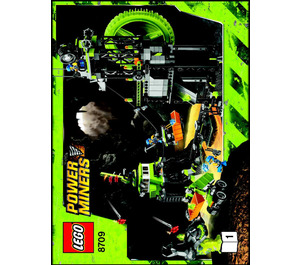 LEGO Underground Mining Station Set 8709 Instructions