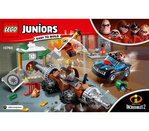 LEGO Underminer Bank Heist 10760 Instruktioner