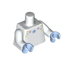 LEGO Unicorn Girl Minifig Torse (973 / 88585)
