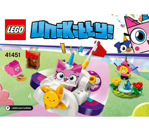 LEGO Unikitty Cloud Car 41451 Інструкції