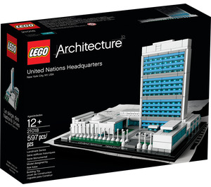 LEGO United Nations Headquarters 21018 Packaging