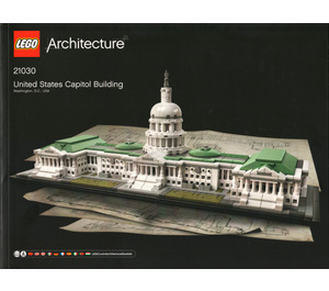 LEGO United States Capitol Building 21030 Istruzioni