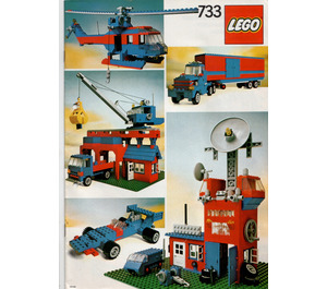 LEGO Universal Building Set, 7+ 733 Instructies