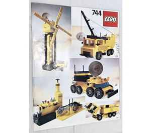 LEGO Universal Building Set mit Motor 744 Instructions