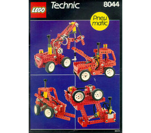 LEGO Universal Pneumatic Set 8044 Instructions