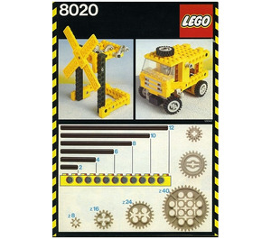 LEGO Universal Set 8020 Інструкції