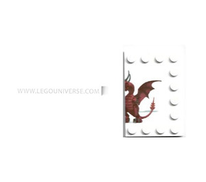 LEGO Universe Promo 2009 Zwolle - Dragon and Knight Set