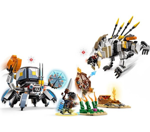 LEGO Aloy & Varl vs. Shell-Walker & Sawtooth Set 77037