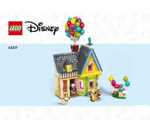 LEGO 'Omhoog' House 43217 Instructions