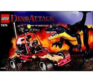 LEGO Urban Avenger vs. Raptor Set 7474 Instructions
