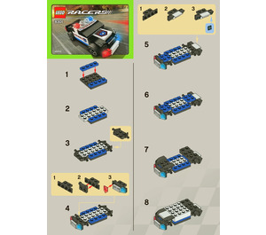 LEGO Urban Enforcer Set 8301 Instructions