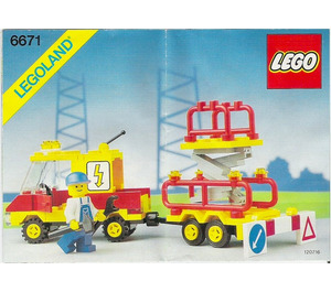 LEGO Utility Repair Lift 6671