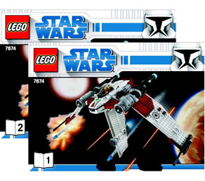 LEGO V-19 Torrent 7674 Instructions