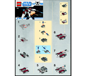 LEGO V-19 Torrent 8031 Instructions