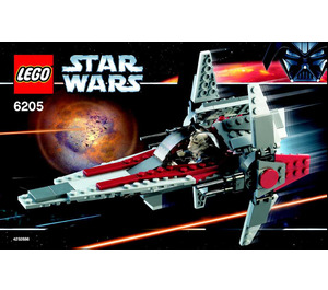 LEGO V-wing Fighter 6205 Anweisungen