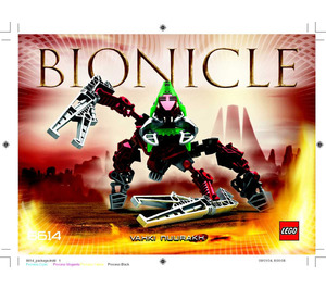 LEGO Vahki Nuurakh Set 8614-1 Instructions