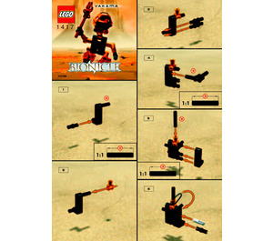 LEGO Vakama Set (Kabaya) 1417-1 Instructions