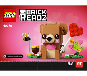 LEGO Valentine's Bear 40379 Byggeinstruksjoner