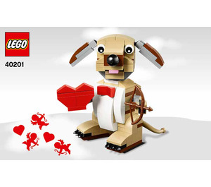 LEGO Valentine's Cupid Dog 40201 Instrukce