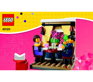 LEGO Valentine's Day Dinner 40120 Instrukce