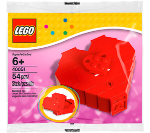 LEGO Valentine's Tag Herz Box 40051 Packaging