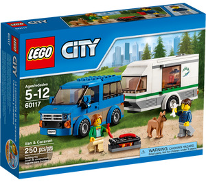 LEGO Van & Caravan 60117 Packaging
