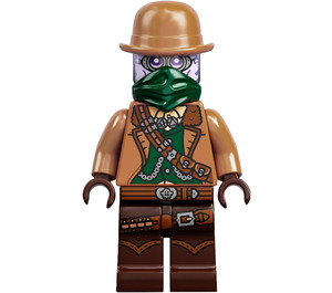 LEGO Vaughn Geist minifiguur met een boos gezicht