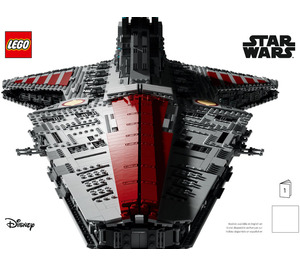 LEGO Venator-class Republic Attack Cruiser 75367 Instructions