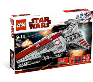 LEGO Venator-class Republic Attack Cruiser 8039 Packaging