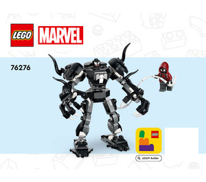 LEGO Venom Mech Armor vs. Miles Morales Set 76276 Instructions