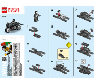 LEGO Venom Street Bike Set 30679 Instructions